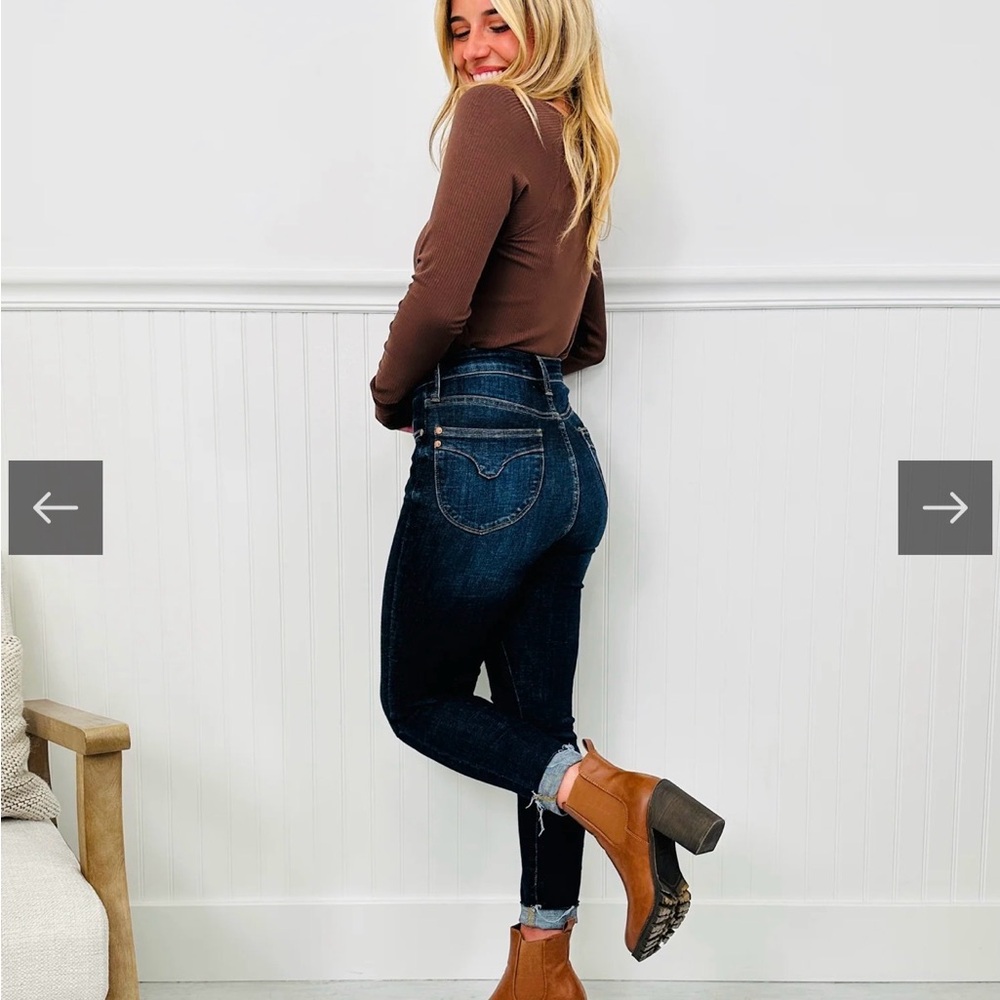 Judy Blue The Trifecta Tummy Control And Butt Lifting Skinny Jeans, size 13/31